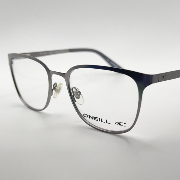 O'Neill ONO-FEN 005-SC Full Eyeglass Frame Silver Gray Matte Gun Metal 52-19-140 - Picture 3 of 12